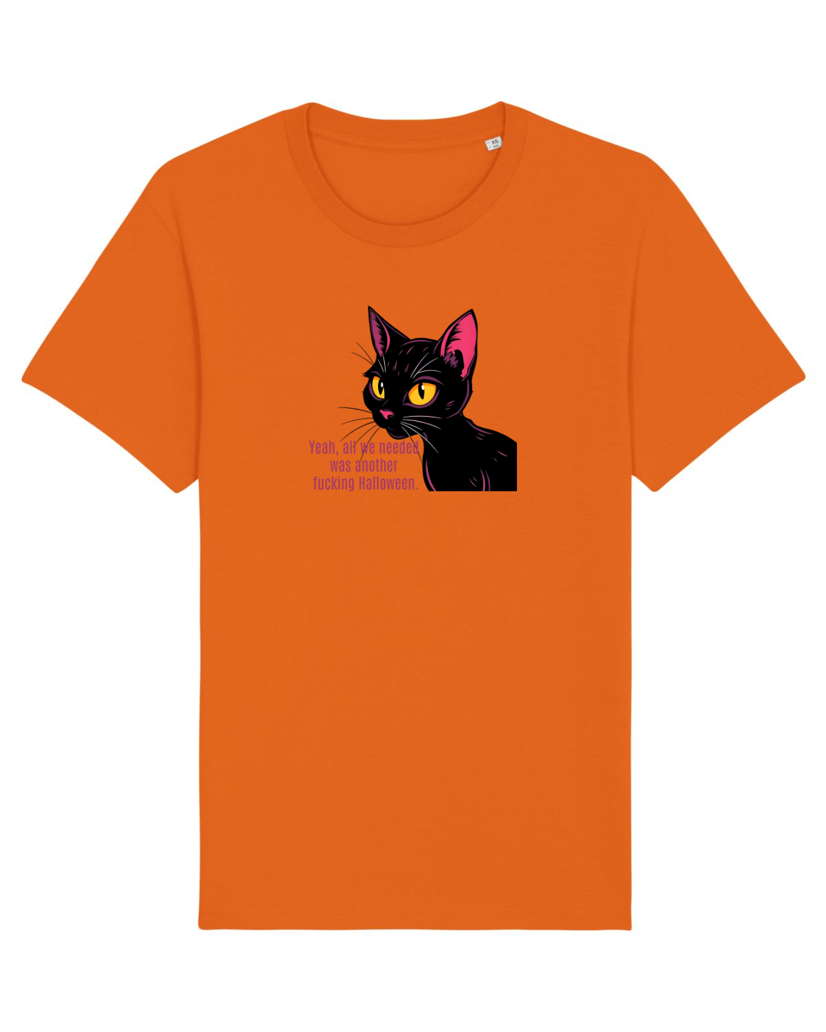 Tricou mânecă scurtă Unisex Rocker Bright Orange