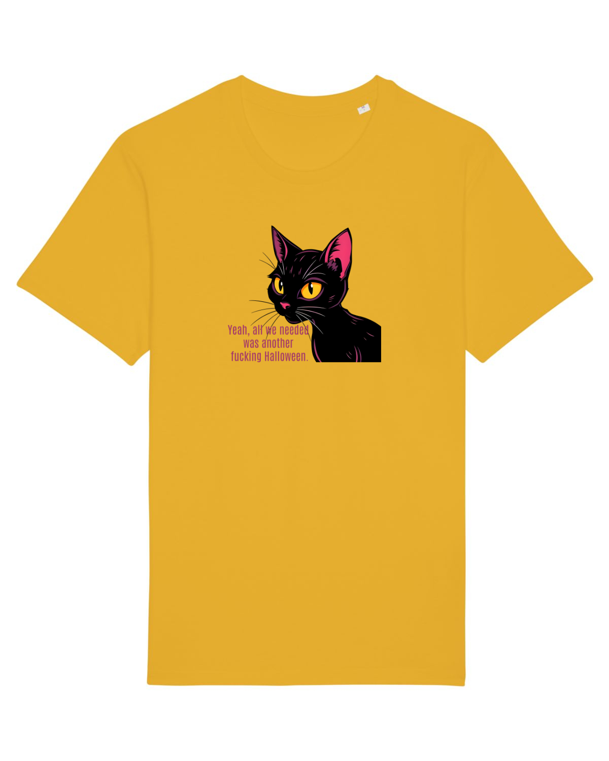 Tricou mânecă scurtă Unisex Rocker Spectra Yellow