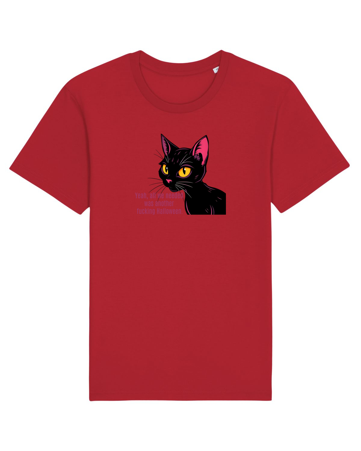 Tricou mânecă scurtă Unisex Rocker Red