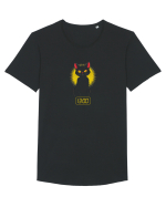 PISICA NEAGRA, ORA 13 / CEASUL  RAU Tricou mânecă scurtă guler larg Bărbat Skater