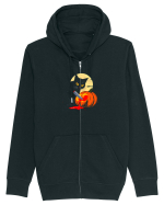 PISICA NEAGRA - WHAT? Hanorac cu fermoar Unisex Connector