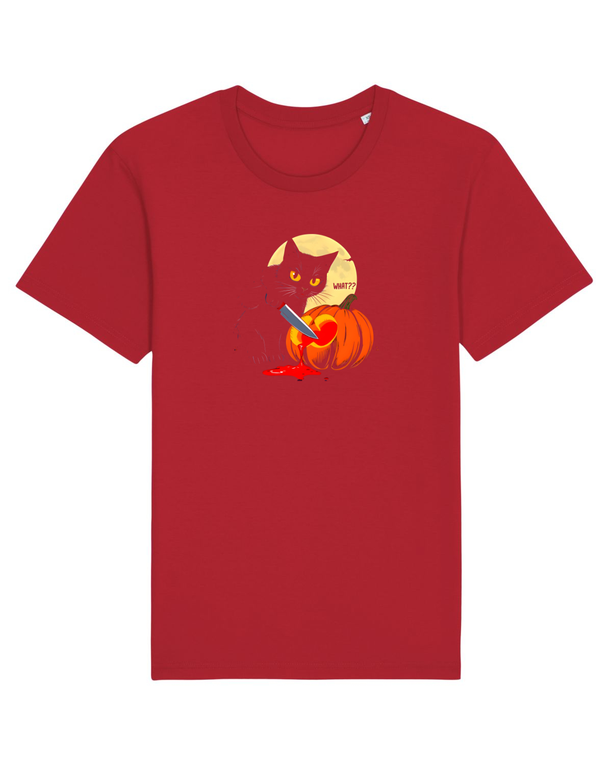 Tricou mânecă scurtă Unisex Rocker Red