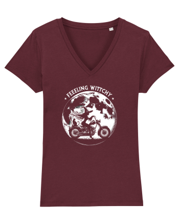 VRAJITOARE PE MOTOCICLETA - FEELING WITCHY Burgundy