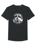 VRAJITOARE PE MOTOCICLETA - FEELING WITCHY Tricou mânecă scurtă guler larg Bărbat Skater