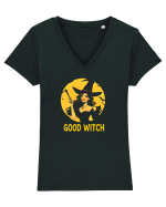 VRAJITOARE BUNA - GOOD WITCH Tricou mânecă scurtă guler V Damă Evoker