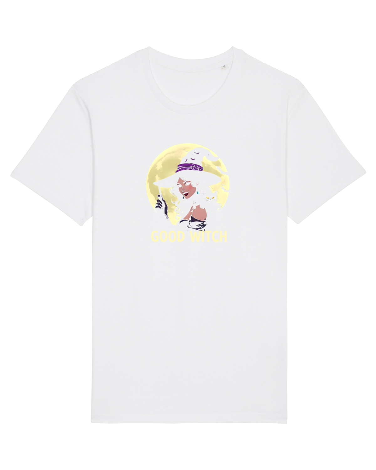 Tricou mânecă scurtă Unisex Rocker White