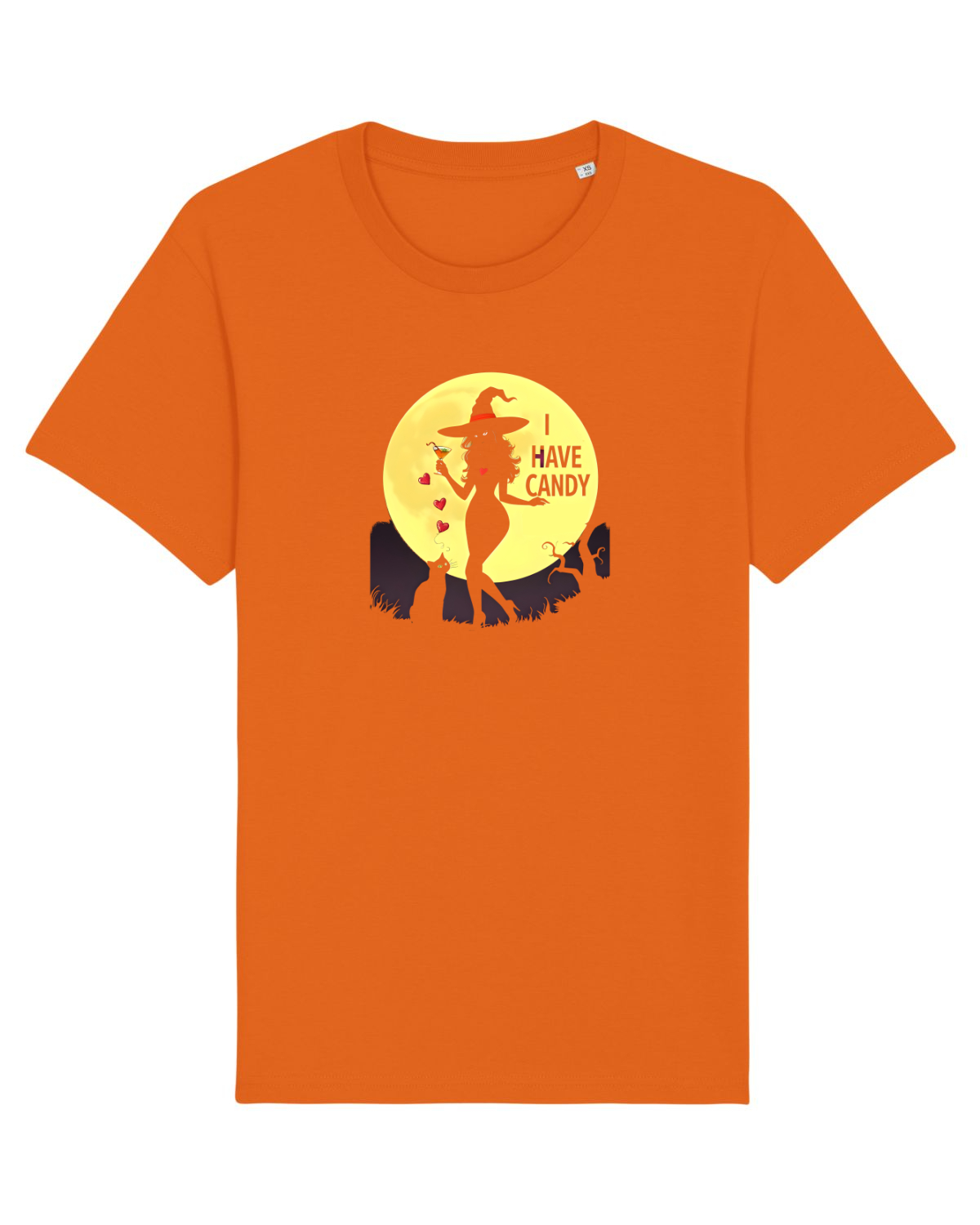 Tricou mânecă scurtă Unisex Rocker Bright Orange