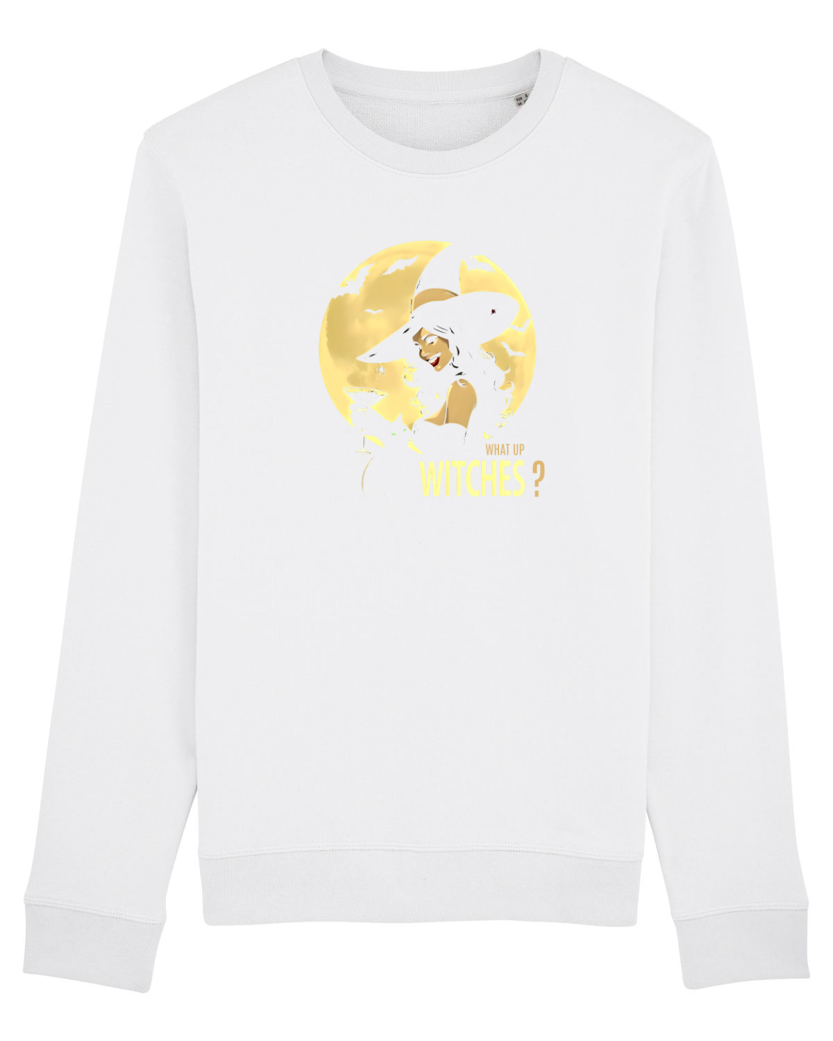 Bluză mânecă lungă Unisex Rise White