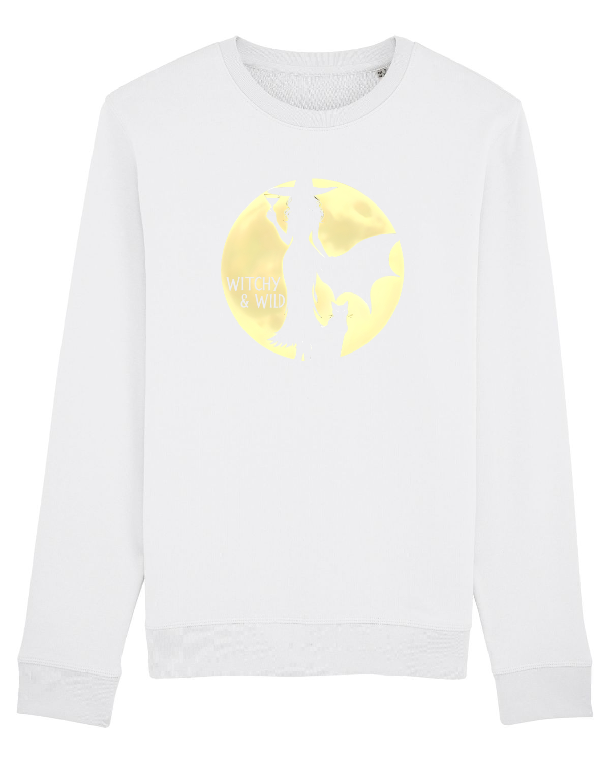 Bluză mânecă lungă Unisex Rise White