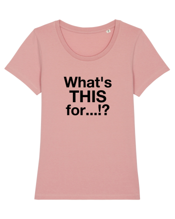 What's this for...?! Canyon Pink