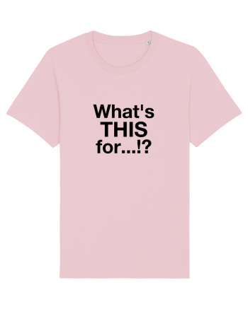 What's this for...?! Cotton Pink