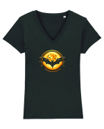HALLOWEEN - LILIAC - LUNA PLINA 2 Tricou mânecă scurtă guler V Damă Evoker