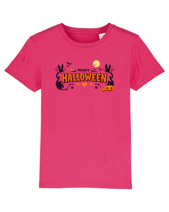 HAPPY HALLOWEEN - inimioare, casute, dovleci, luna plina Raspberry