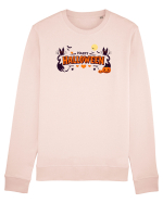HAPPY HALLOWEEN - inimioare, casute, dovleci, luna plina Bluză mânecă lungă Unisex Rise