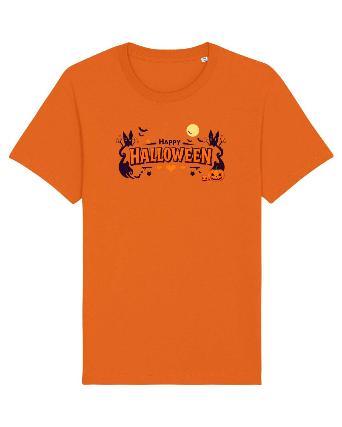 Tricou mânecă scurtă Unisex Rocker Bright Orange