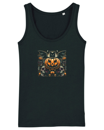 HALLOWEEN - PISICA - LILIAC - CRANII DIA DE LOS MUERTOS STYLE Black