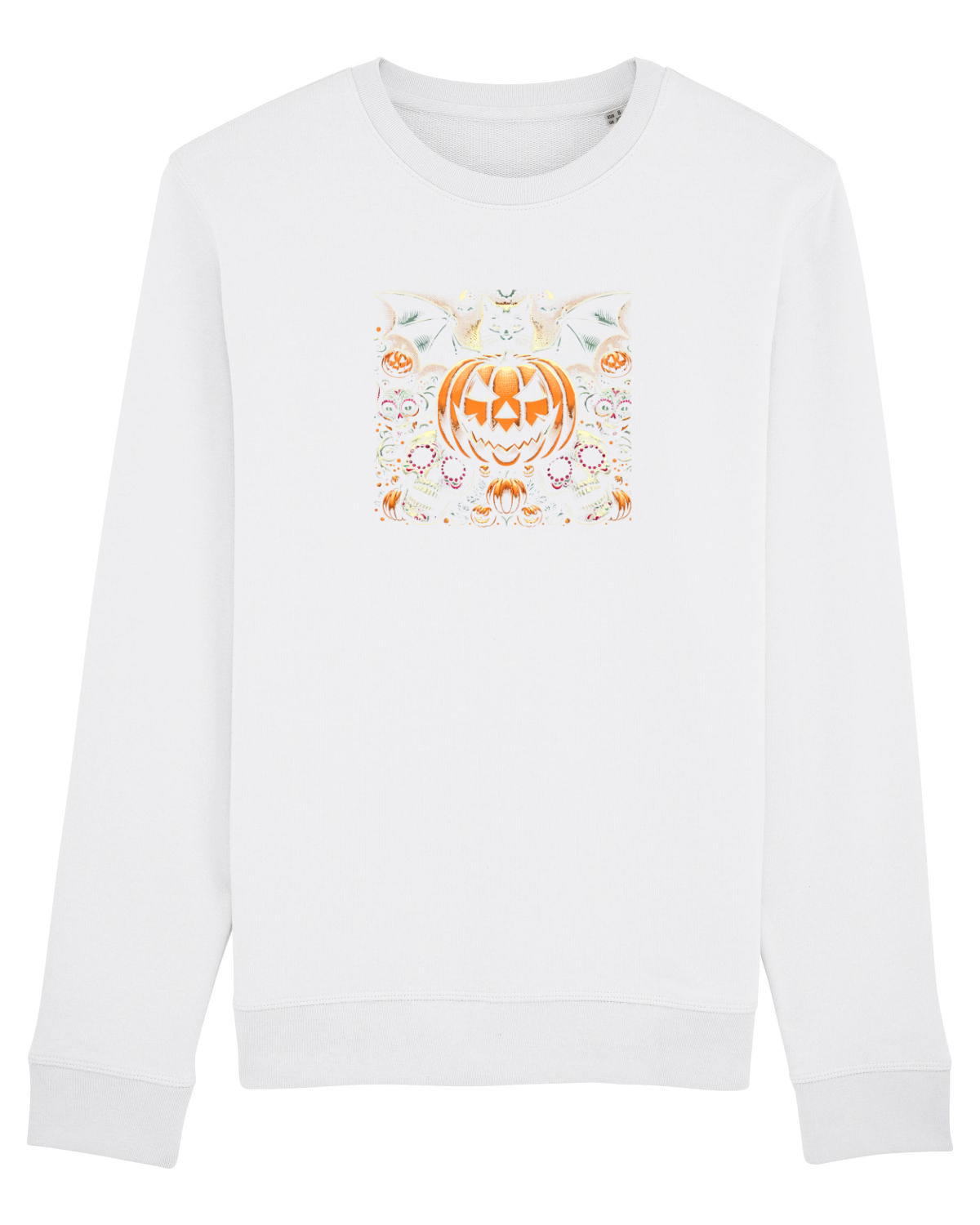 Bluză mânecă lungă Unisex Rise White