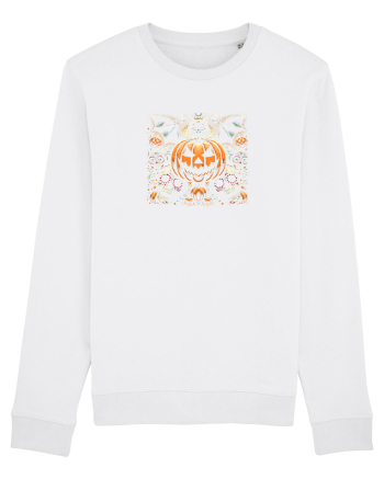 HALLOWEEN - PISICA - LILIAC - CRANII DIA DE LOS MUERTOS STYLE White
