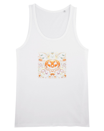 HALLOWEEN - PISICA - LILIAC - CRANII DIA DE LOS MUERTOS STYLE White