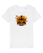 SPOOKY HALLOWEEN NIGHT - CASA BANTUITA - LILIECI - LUNA PLINA Tricou mânecă scurtă  Copii Mini Creator