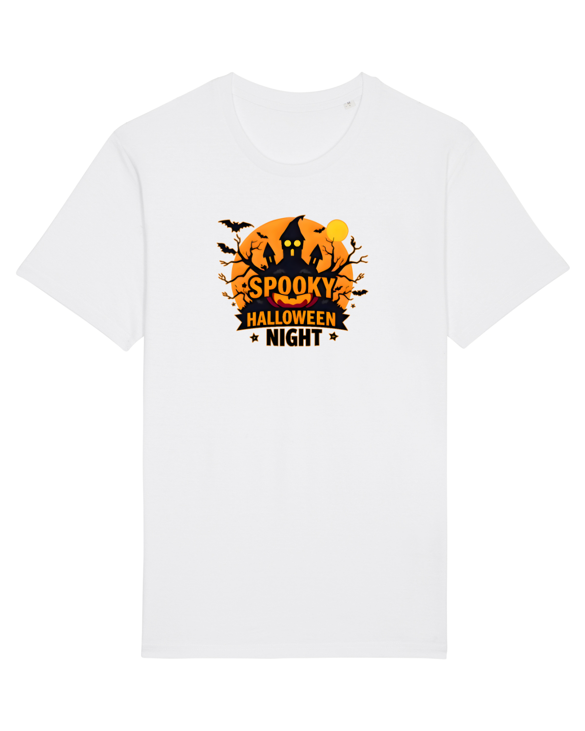 Tricou mânecă scurtă Unisex Rocker White