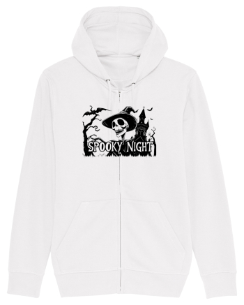 SPOOKY HALLOWEEN NIGHT - CRANIU _ VRAJITOARE - - LILIECI White