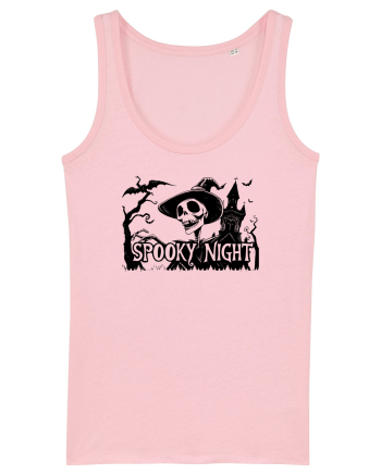 SPOOKY HALLOWEEN NIGHT - CRANIU _ VRAJITOARE - - LILIECI Cotton Pink