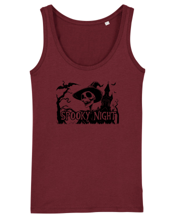 SPOOKY HALLOWEEN NIGHT - CRANIU _ VRAJITOARE - - LILIECI Burgundy