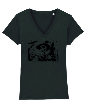 SPOOKY HALLOWEEN NIGHT - CRANIU _ VRAJITOARE - - LILIECI Black