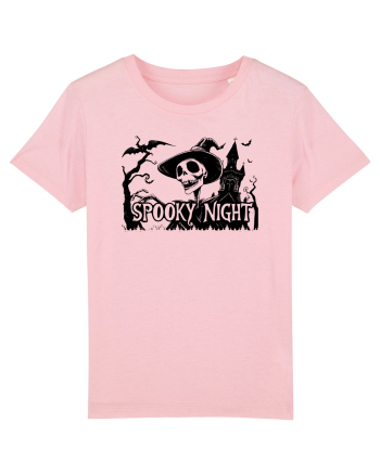 SPOOKY HALLOWEEN NIGHT - CRANIU _ VRAJITOARE - - LILIECI Cotton Pink