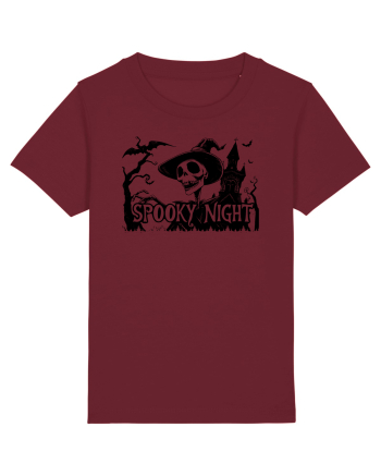 SPOOKY HALLOWEEN NIGHT - CRANIU _ VRAJITOARE - - LILIECI Burgundy