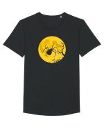 HALLOWEEN - PAIANJEN - LUNA PLINA  Tricou mânecă scurtă guler larg Bărbat Skater