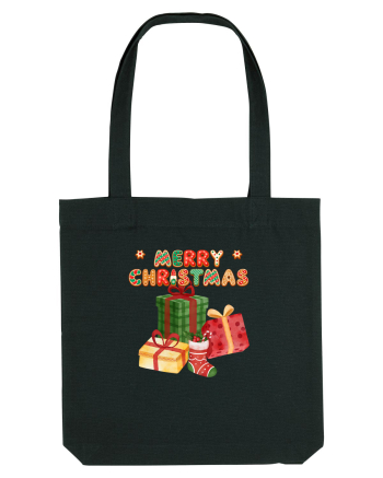 Merry Christmas  Black