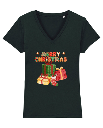 Merry Christmas  Black