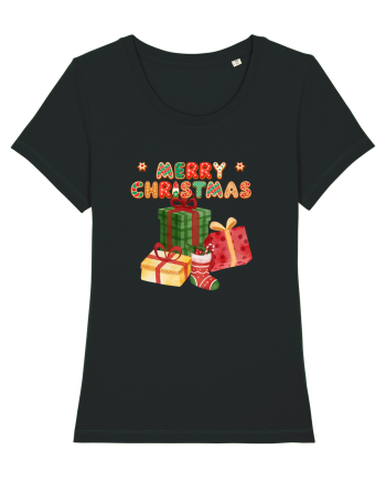 Merry Christmas  Black