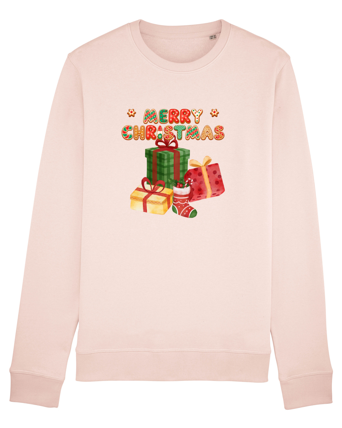 Bluză mânecă lungă Unisex Rise Candy Pink