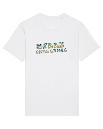 Merry Christmas  White