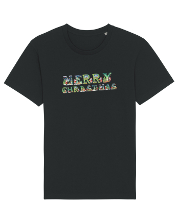 Merry Christmas  Black