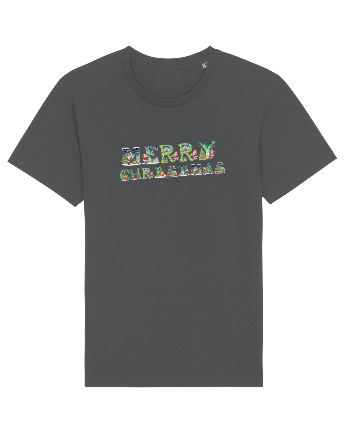 Tricou mânecă scurtă Unisex Rocker Anthracite