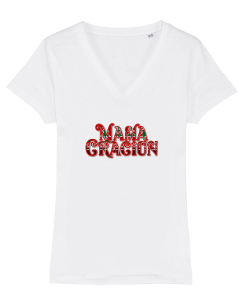 Mama Craciun  White