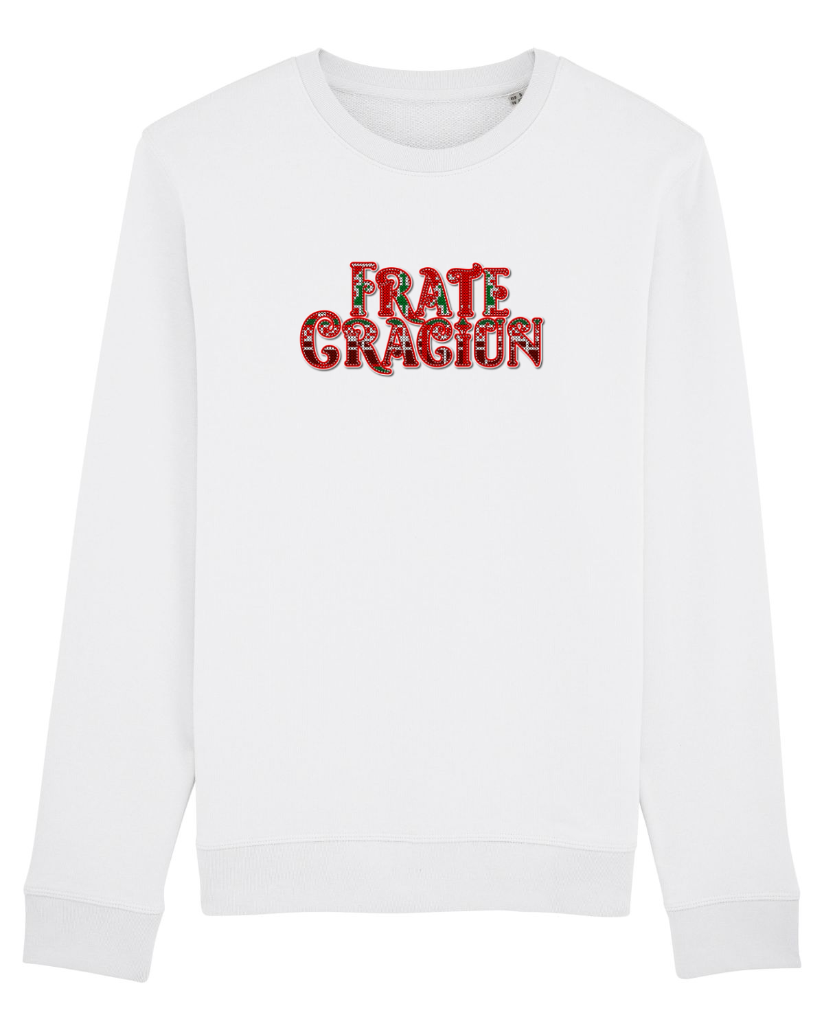 Bluză mânecă lungă Unisex Rise White