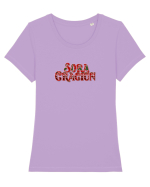 Sora Craciun  Tricou mânecă scurtă guler larg fitted Damă Expresser