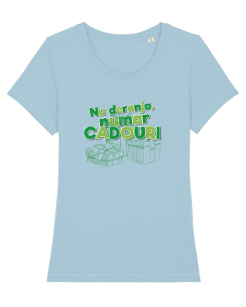 Nu deranja, numar cadouri  Sky Blue