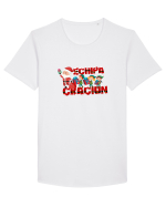 Echipa Craciun  Tricou mânecă scurtă guler larg Bărbat Skater
