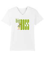 Big boss Tricou mânecă scurtă guler V Bărbat Presenter
