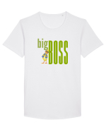 Big boss Tricou mânecă scurtă guler larg Bărbat Skater