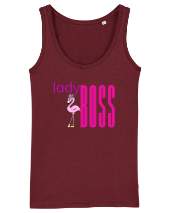 Lady boss Burgundy