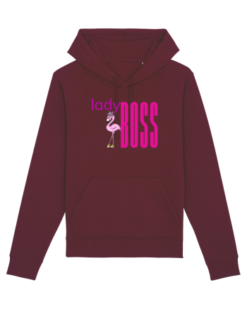 Lady boss Burgundy