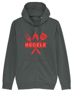Regele gratarului  Hanorac cu fermoar Unisex Connector