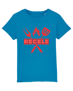 Regele gratarului  Tricou mânecă scurtă  Copii Mini Creator